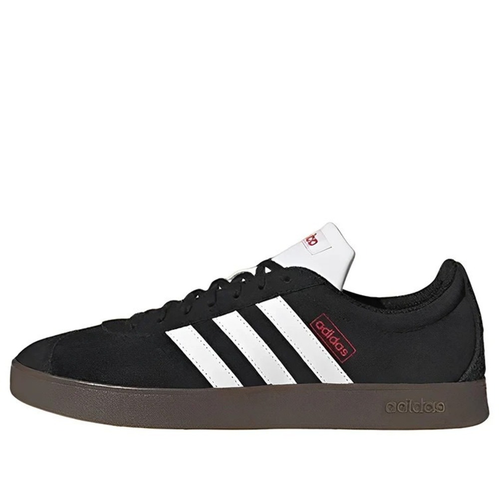 adidas VL COURT 2.0 Lifestyle Black White Brown HQ1801 Shoes Mens Size 11 NEW